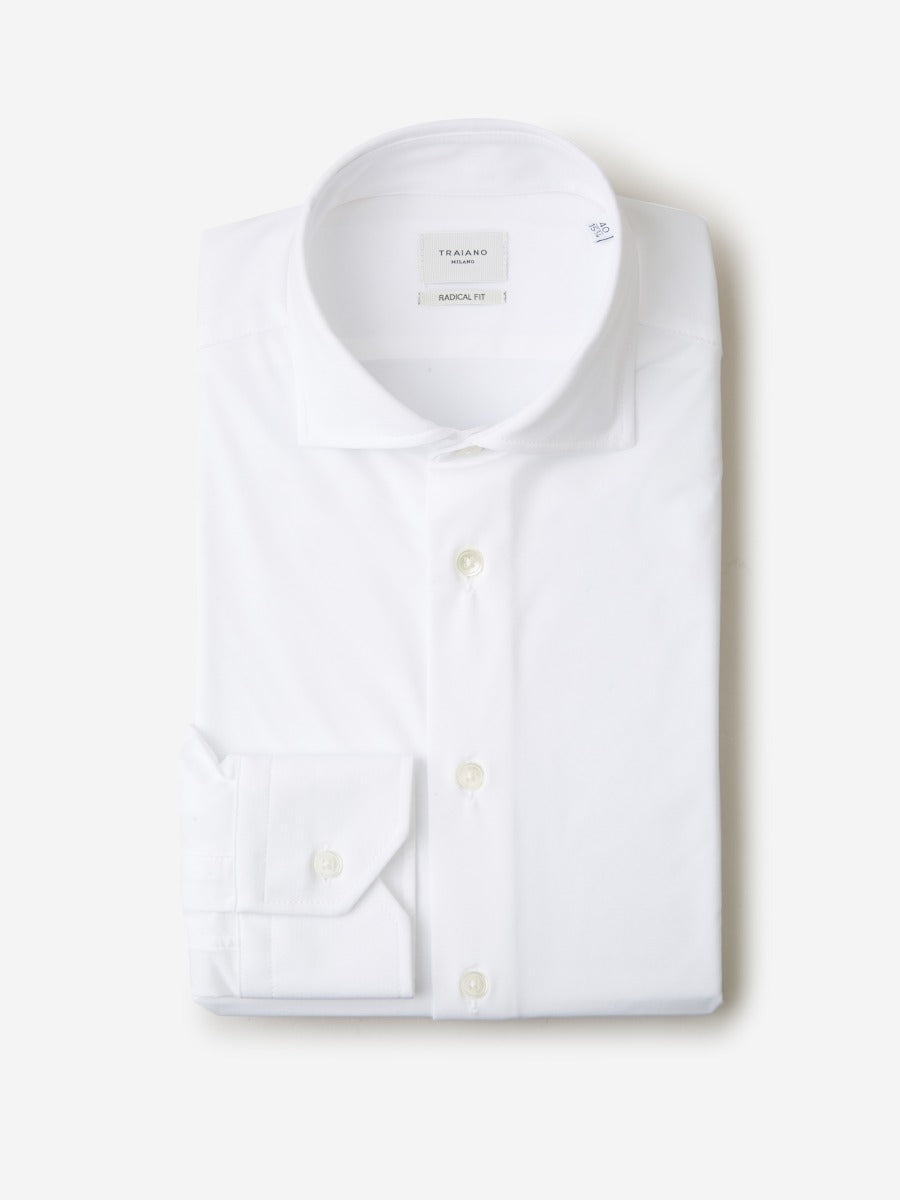 Outlet online Traiano Milano Hombre Camisa Rossini Radical color Blanco sku 531-005930 01 - Foto 1