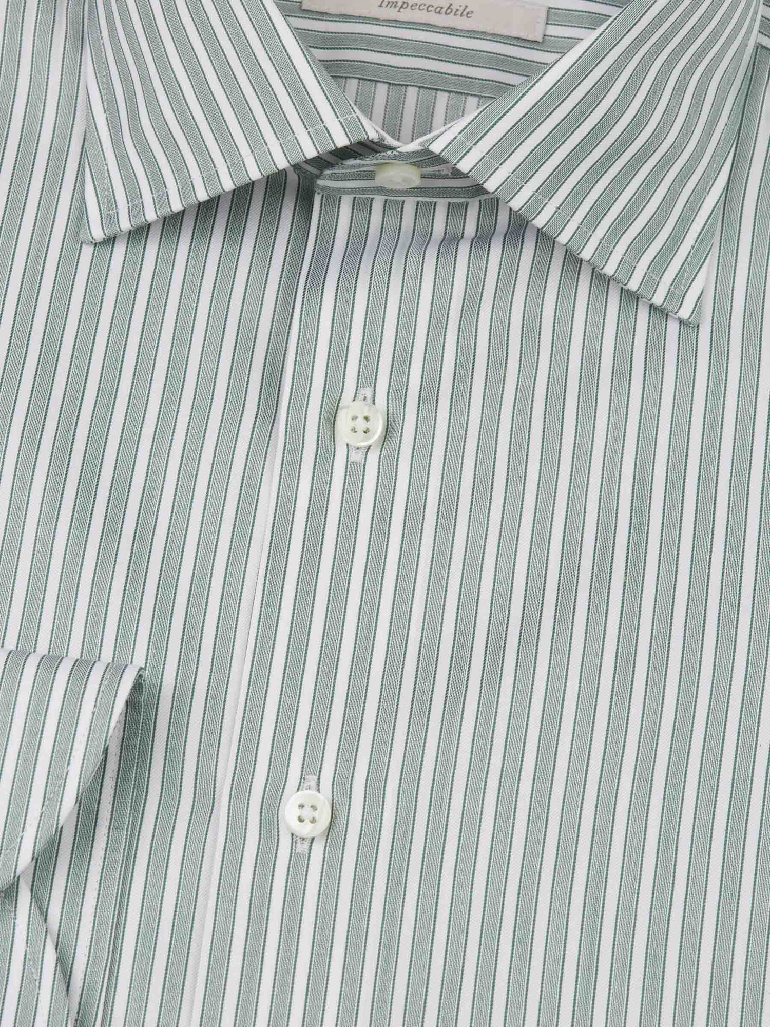 Outlet online Canali Hombre Camisa Motivo Rayas color Lila sku 401-003055 02 - Foto 2
