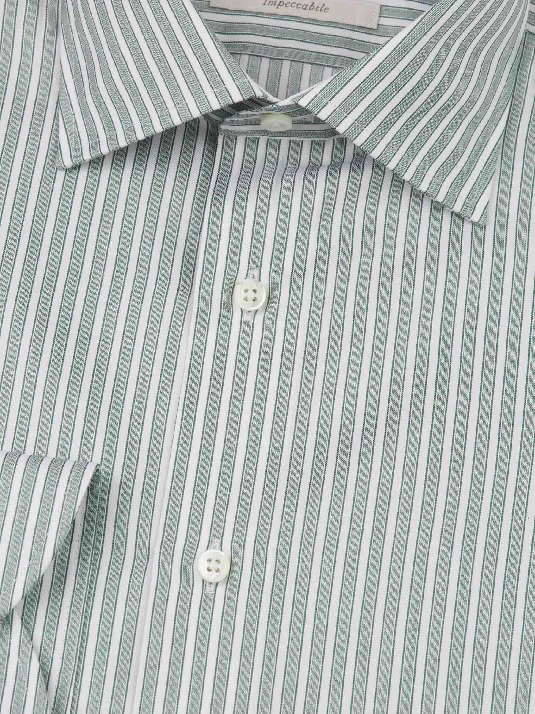 Outlet online Canali Hombre Camisa Motivo Rayas color Lila sku 401-003055 02 - Foto 2
