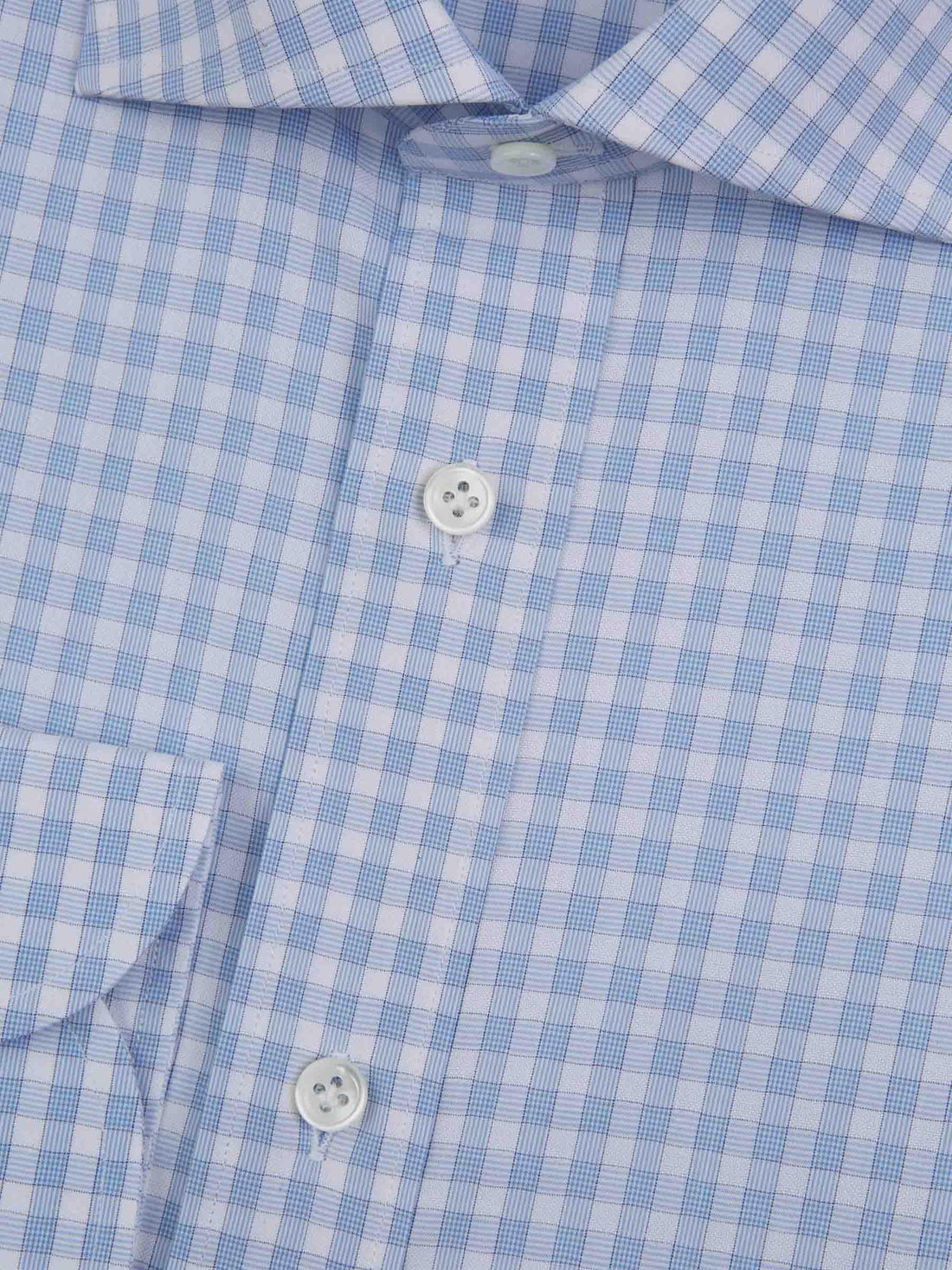 Santa Eulalia Camisa Motivo Cuadros color Azul Celeste sku 401-003060 01 - Foto 2