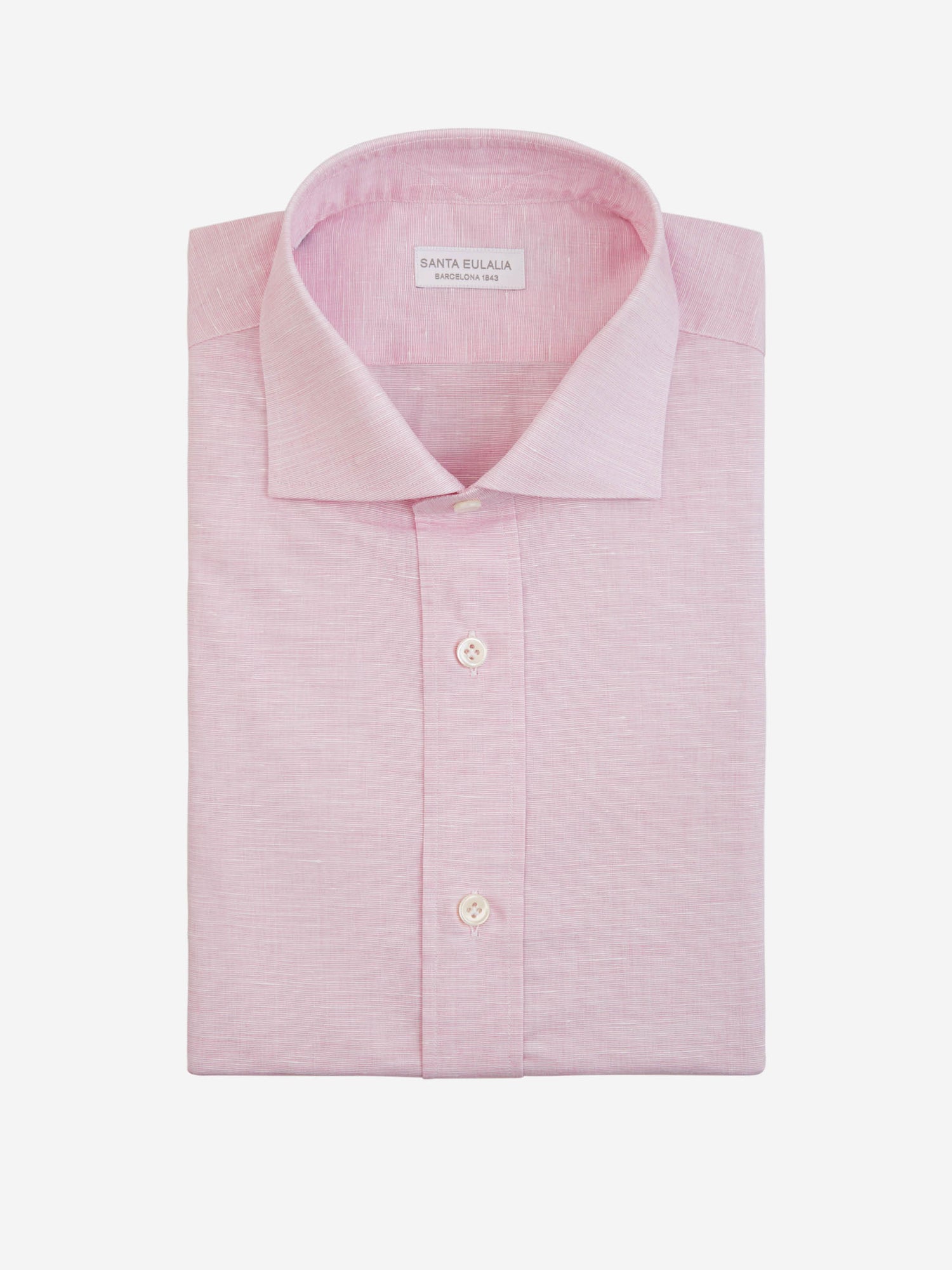 Outlet online Santa Eulalia Hombre Camisa Algodón color Blanco sku 401-003063 02 - Foto 1