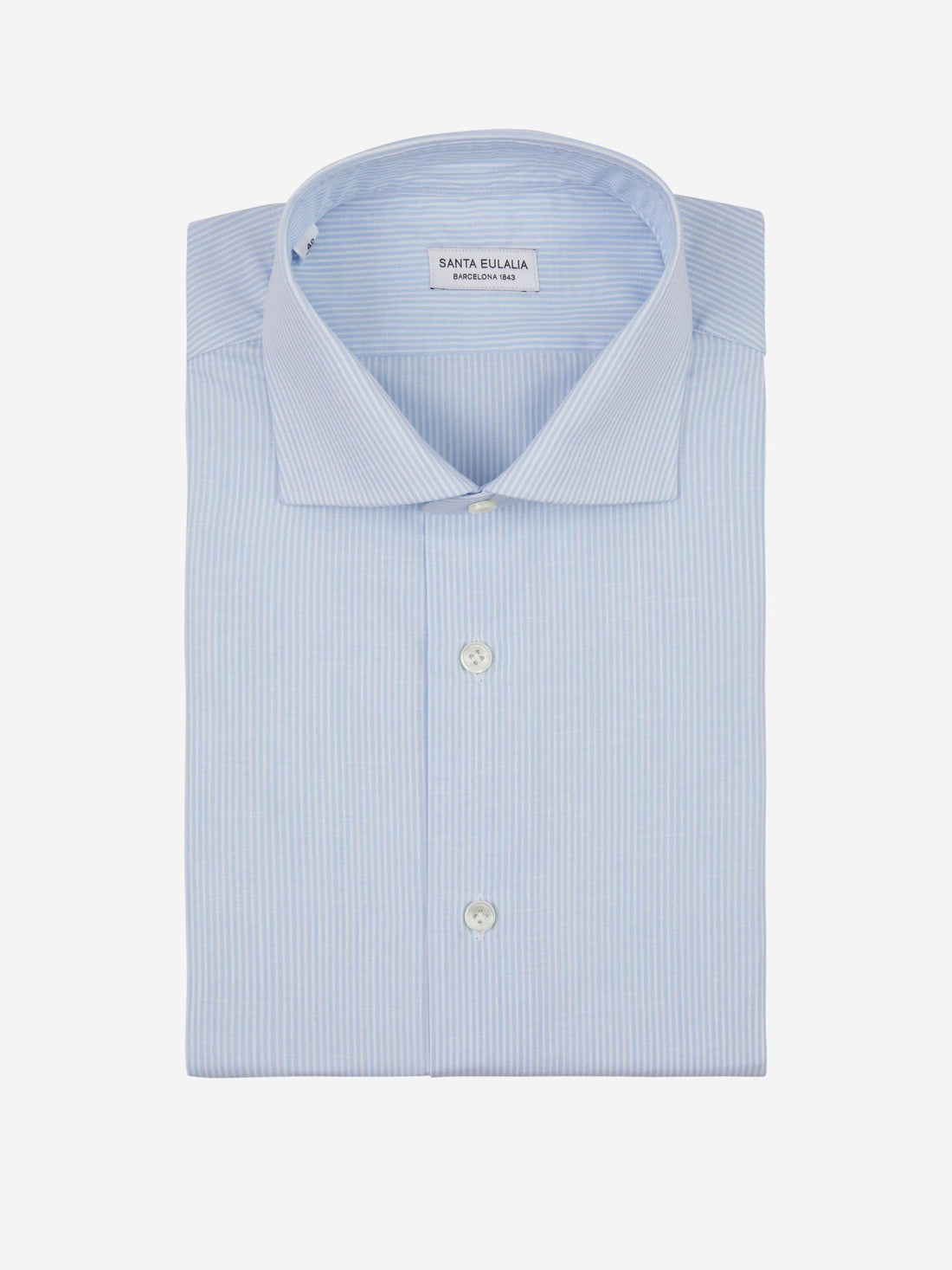 Santa Eulalia Camisa Fil a Fil color Azul Celeste sku 401-003064 03 - Foto 1