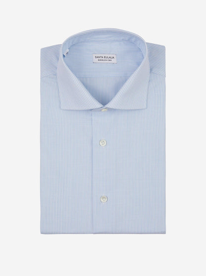 Santa Eulalia Camisa Fil a Fil color Azul Celeste sku 401-003064 03 - Foto 1