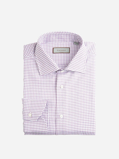 Canali Camisa Algodón Cuadros color Multicolor sku 401-003073 01 - Foto 1