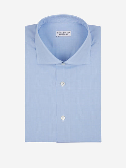 Santa Eulalia Camisa Algodón Cuadros color Azul Cielo sku 401-003089 01 - Foto 1