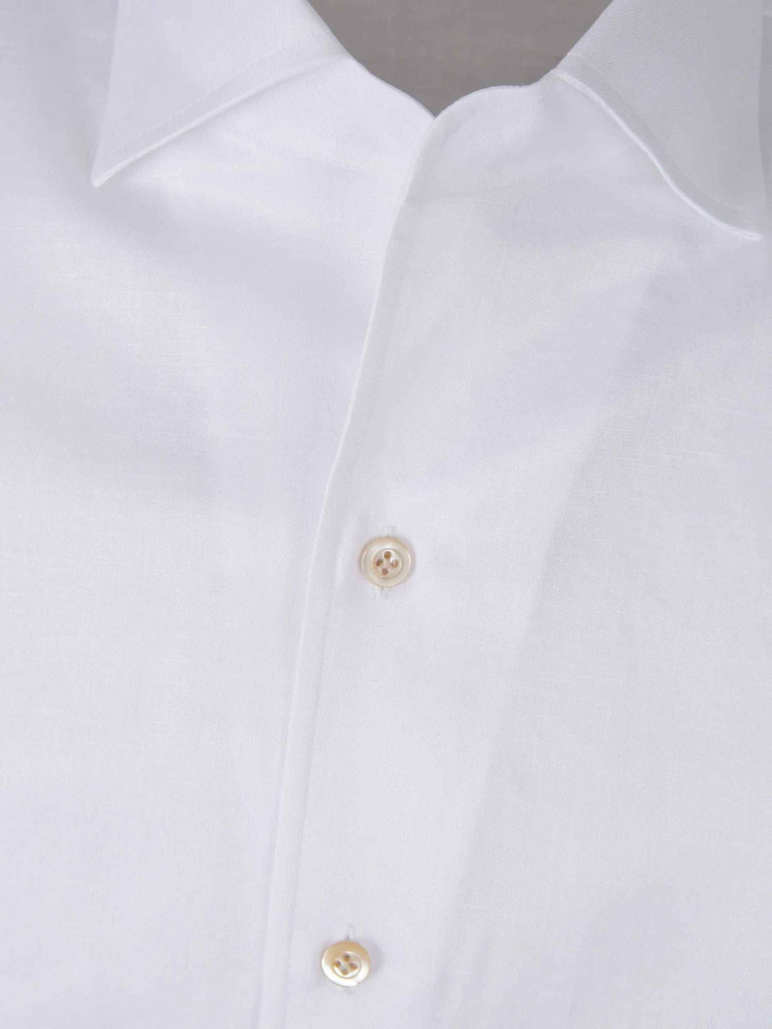 Outlet online Santa Eulalia Hombre Camisa Jaspeada Algodón color Blanco sku 401-003142 01 - Foto 3