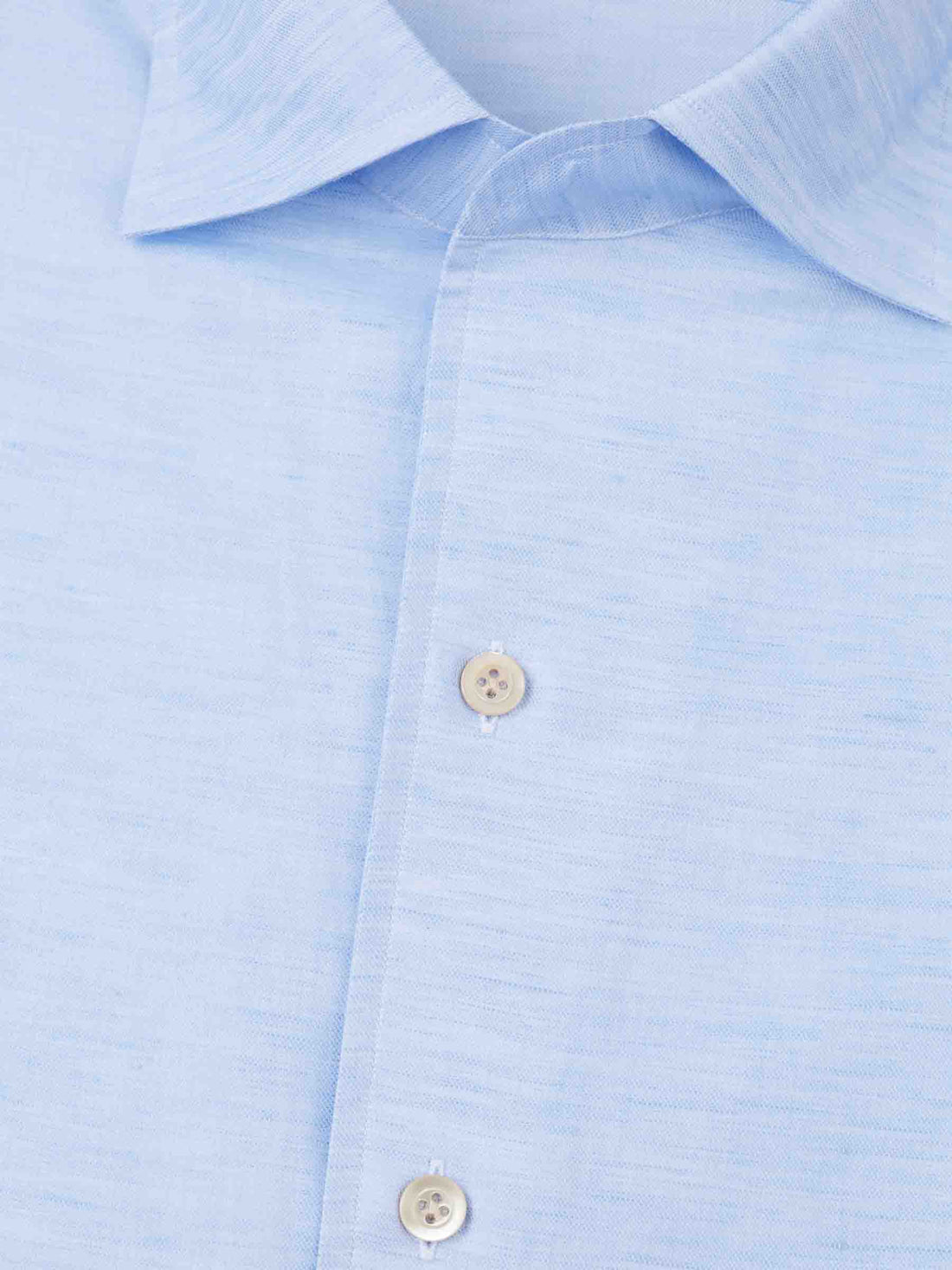 Outlet online Santa Eulalia Hombre Camisa Jaspeada Algodón color Azul sku 401-003142 02 - Foto 2