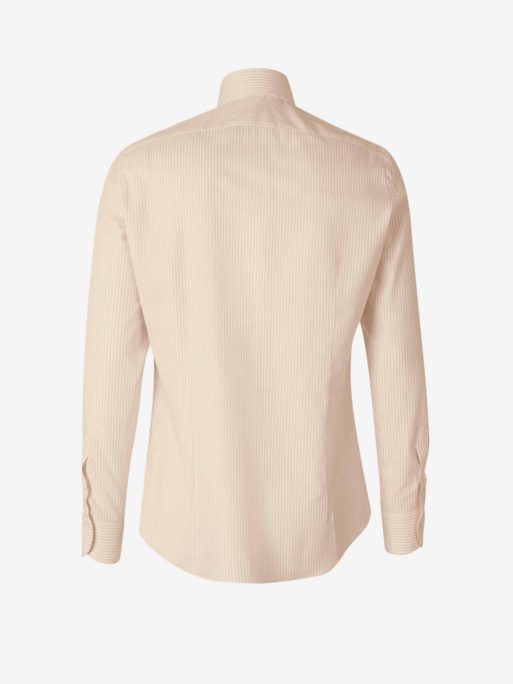 Outlet online Santa Eulalia Hombre Camisa Rayas Algodón color Rosa Palo sku 401-003144 01 - Foto 2