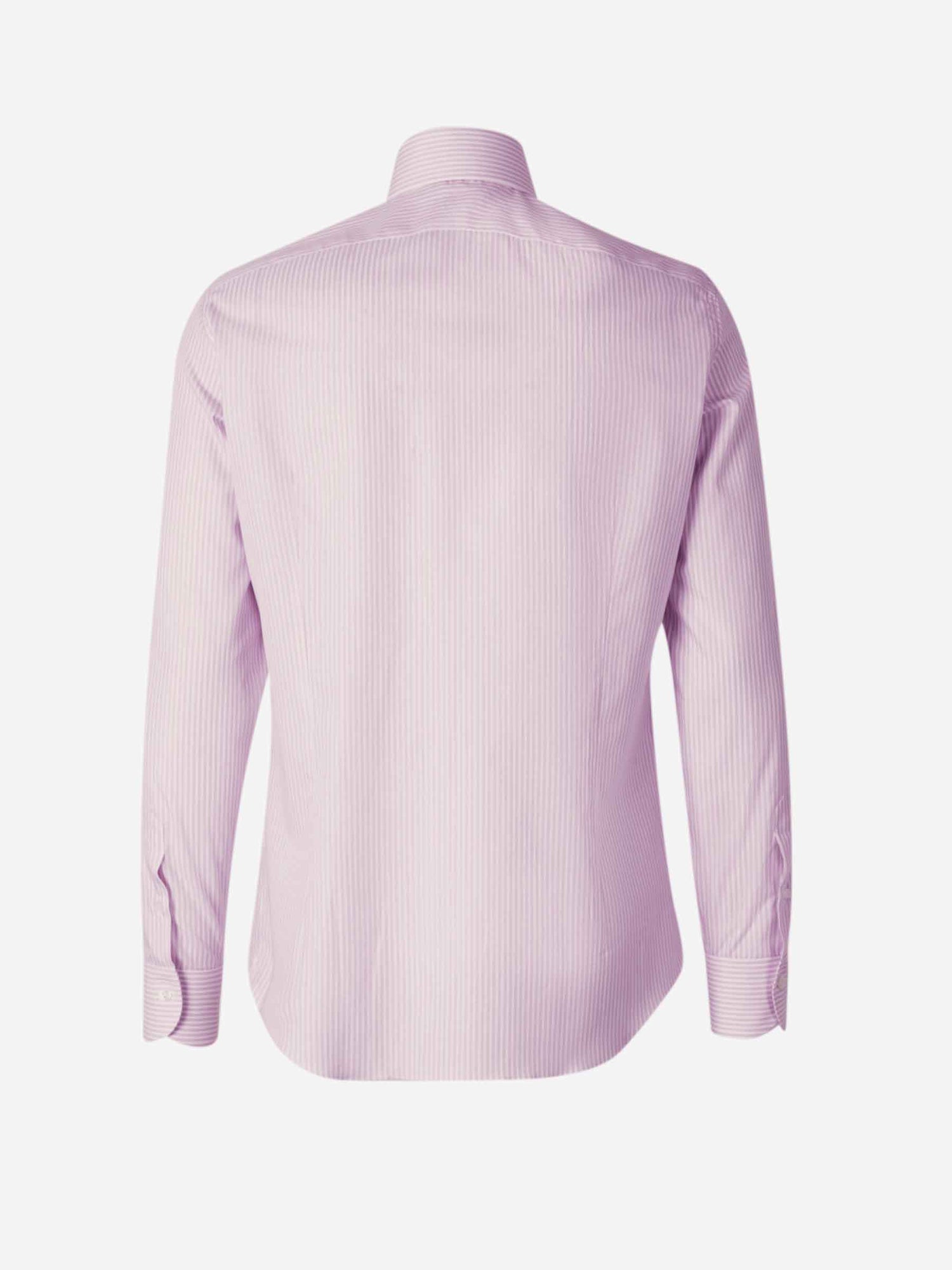 Outlet online Santa Eulalia Hombre Camisa Rayas Algodón color Rosa Palo sku 401-003144 03 - Foto 2