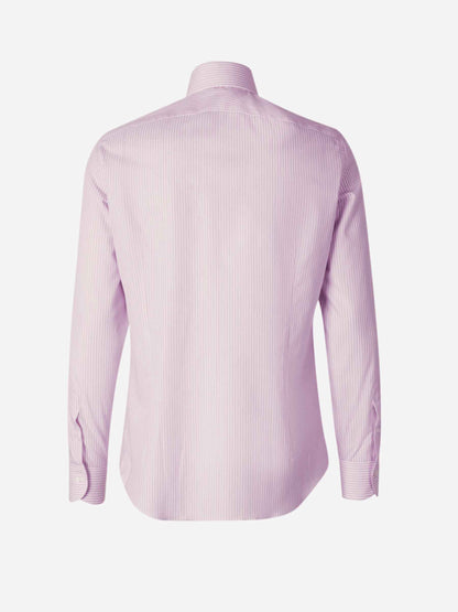Outlet online Santa Eulalia Hombre Camisa Rayas Algodón color Rosa Palo sku 401-003144 03 - Foto 2