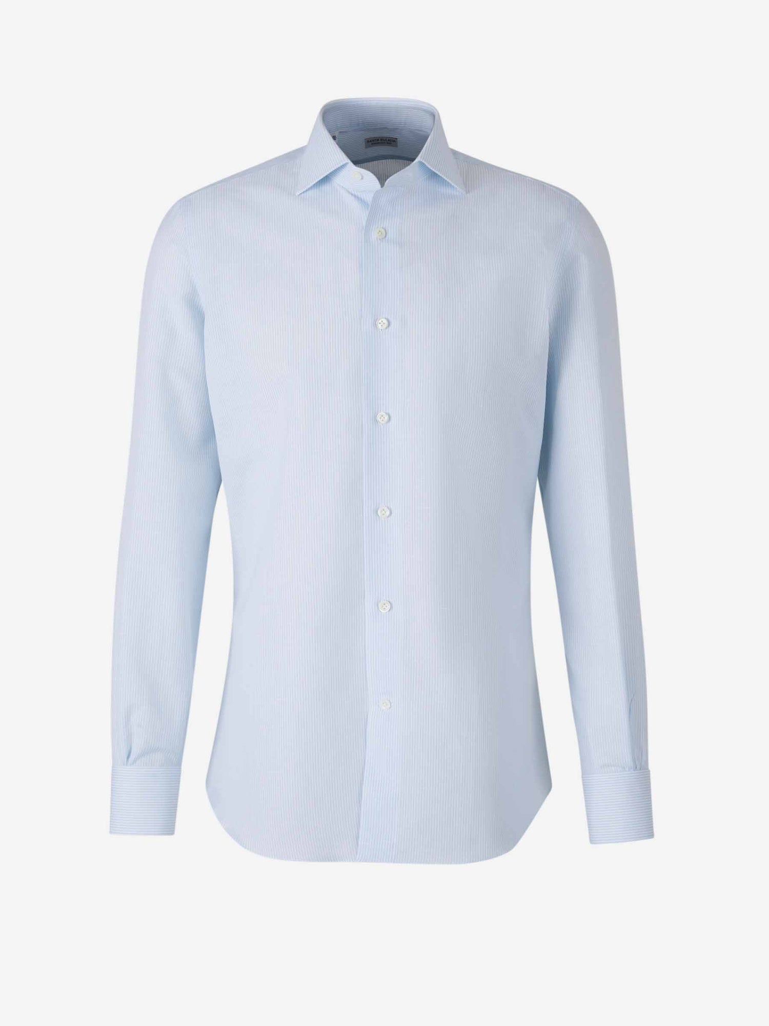 Outlet online Santa Eulalia Hombre Camisa Rayas Algodón color Azul Celeste sku 401-003145 01 - Foto 1