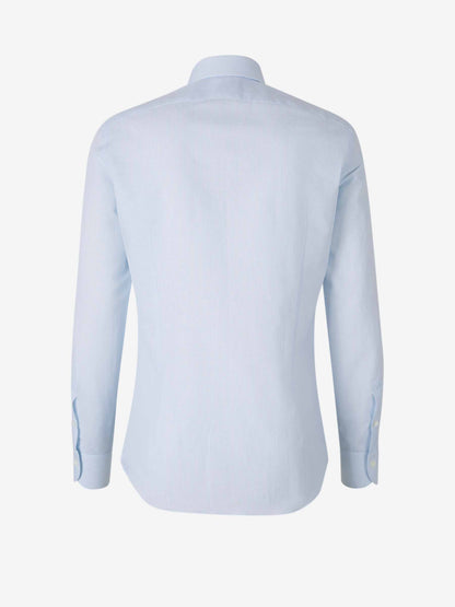 Outlet online Santa Eulalia Hombre Camisa Rayas Algodón color Azul Celeste sku 401-003145 01 - Foto 2