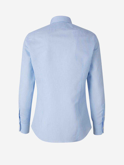 Outlet online Santa Eulalia Hombre Camisa Rayas Algodón color Azul sku 401-003145 02 - Foto 2