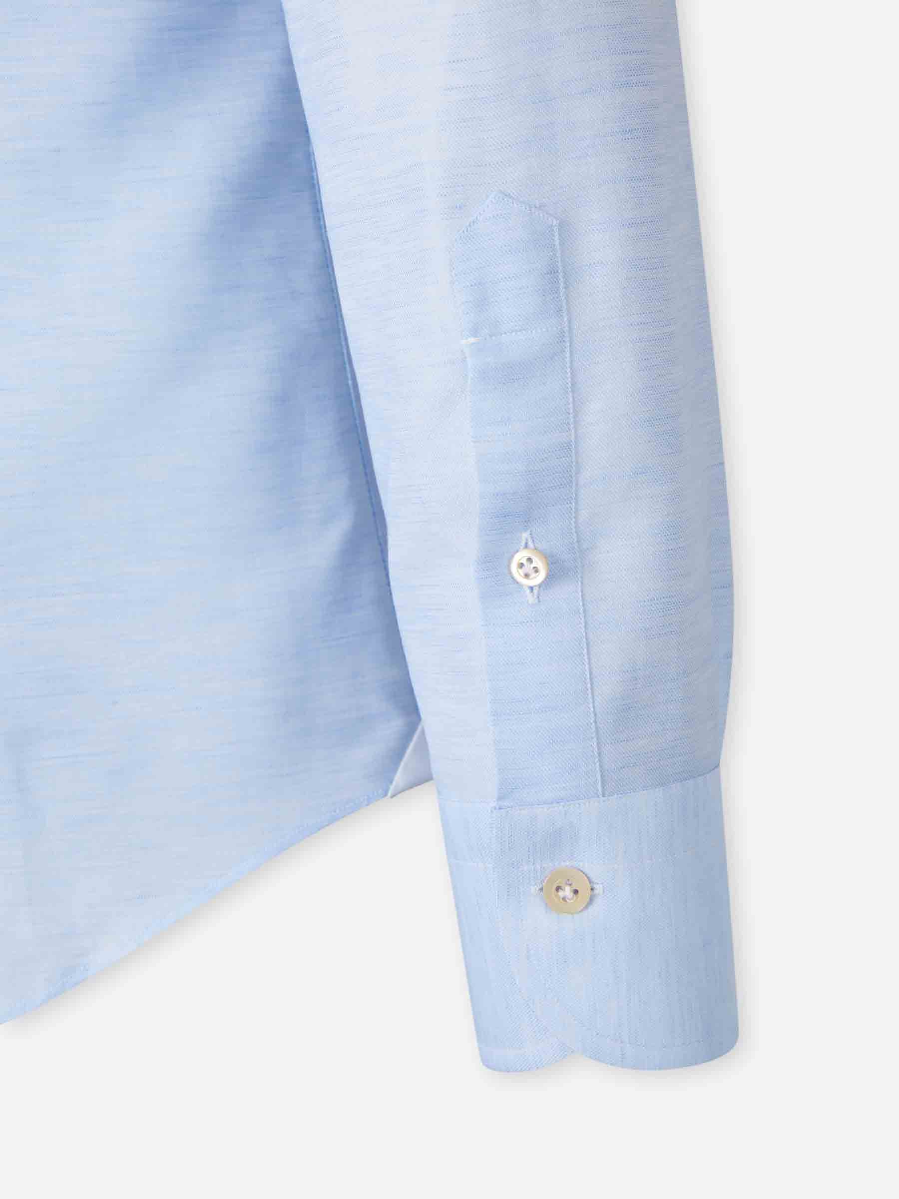 Outlet online Santa Eulalia Hombre Camisa Formal Lisa color Azul Celeste sku 401-003152 01 - Foto 3