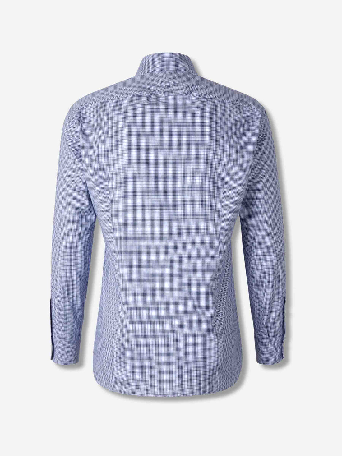 Outlet online Atelier Munro Hombre Camisa Motivo Cuadros color Azul Cobalto sku 402-000009 01 - Foto 2