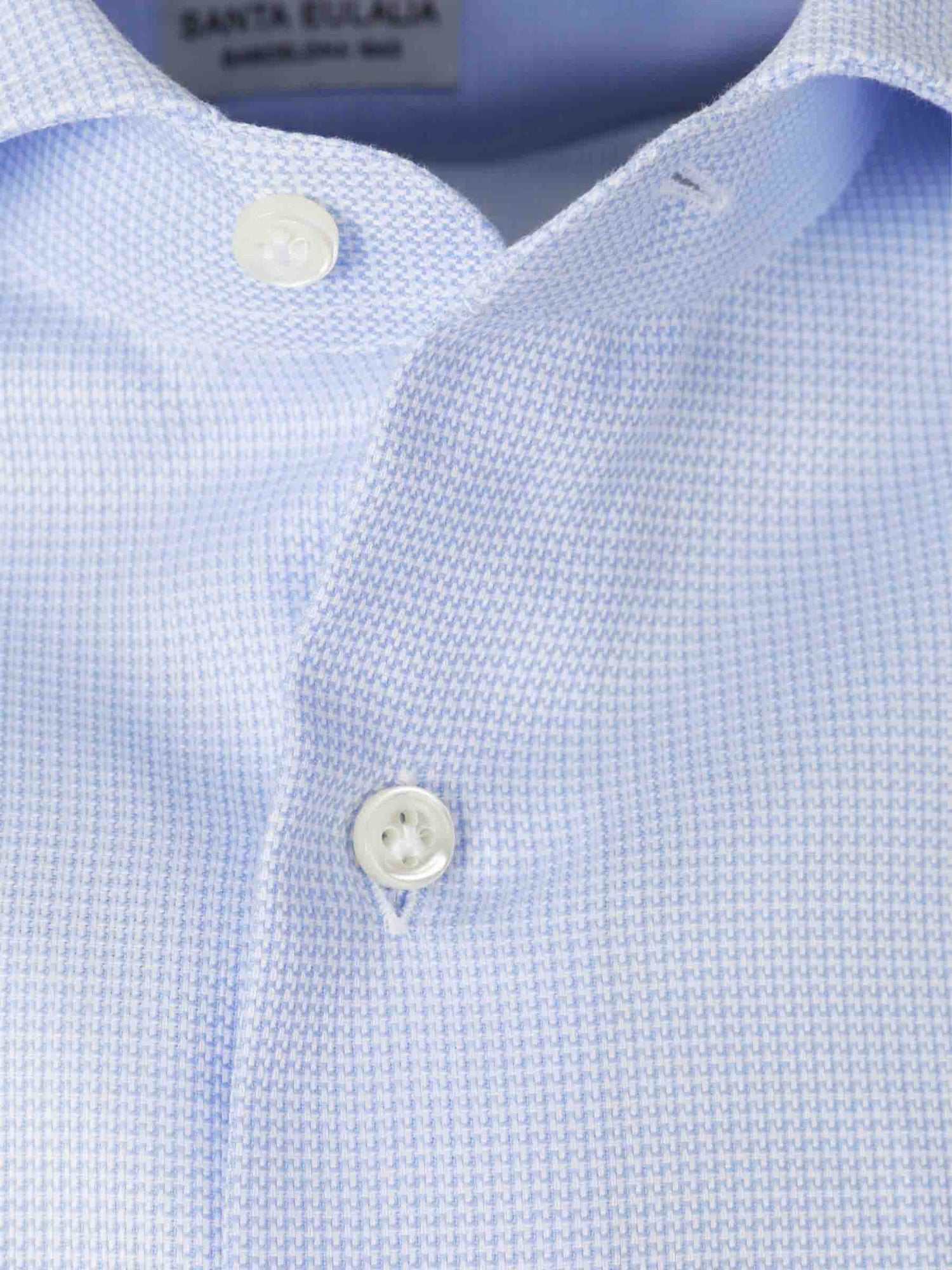Outlet online Santa Eulalia Hombre Camisa de Vestir color Azul Celeste sku 402-000013 01 - Foto 3
