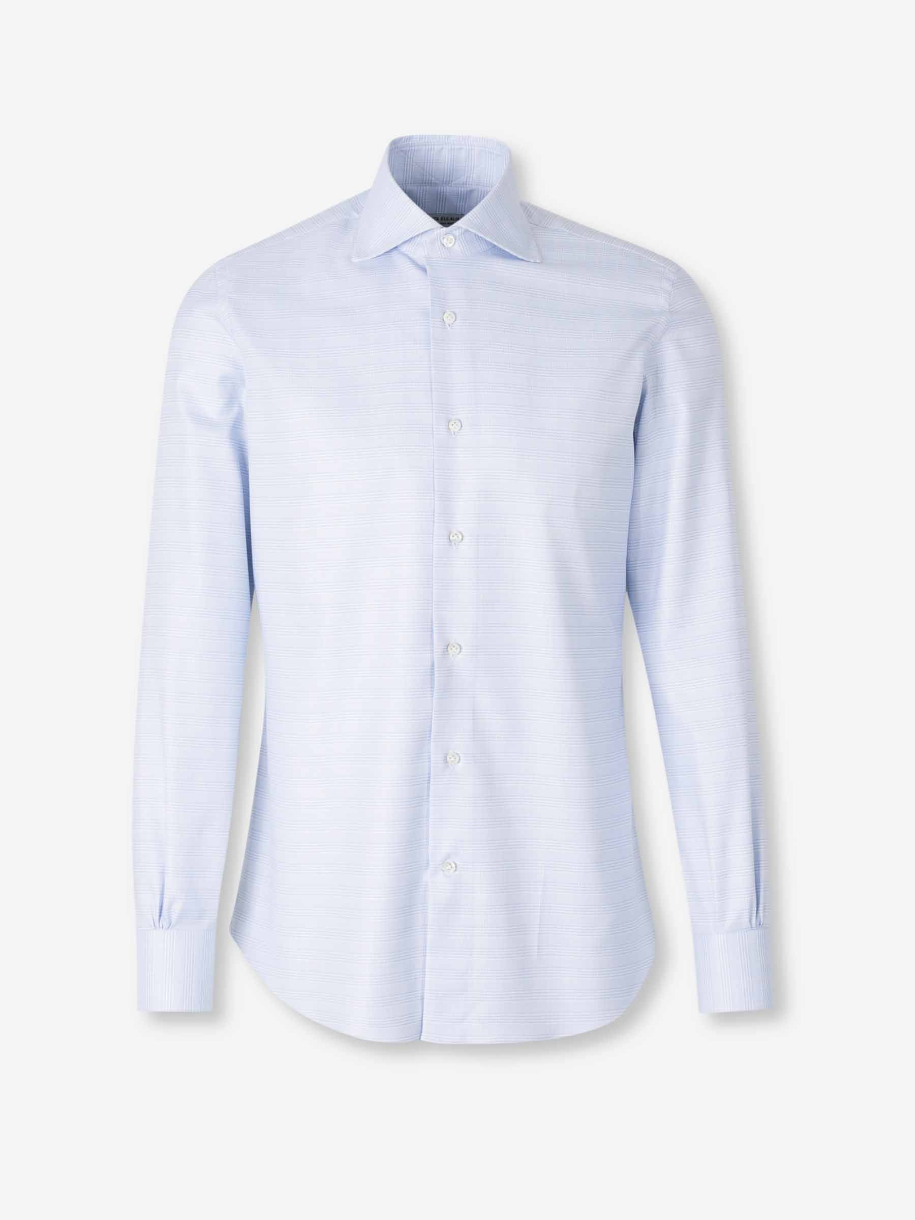 Outlet online Santa Eulalia Hombre Camisa de Vestir color Azul Celeste sku 402-000014 01 - Foto 1