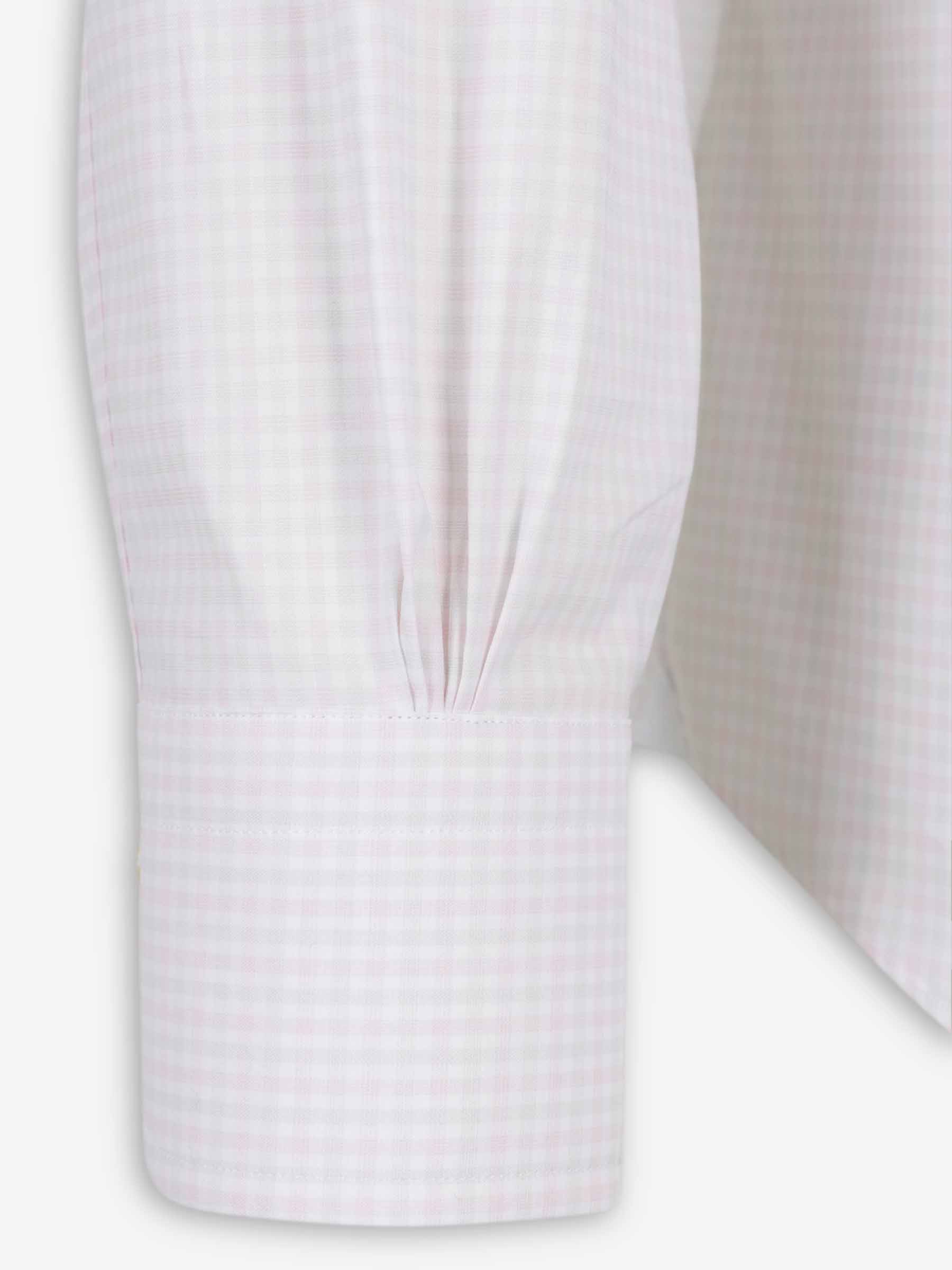 Santa Eulalia Hombre Barcelona Camisa Clásica Cuadros color Rosa Palo sku 402-000035 02 - Foto 4
