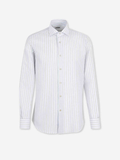 Santa Eulalia Hombre Barcelona Camisa Manga Larga color Marrón sku 402-000037 01 - Foto 1