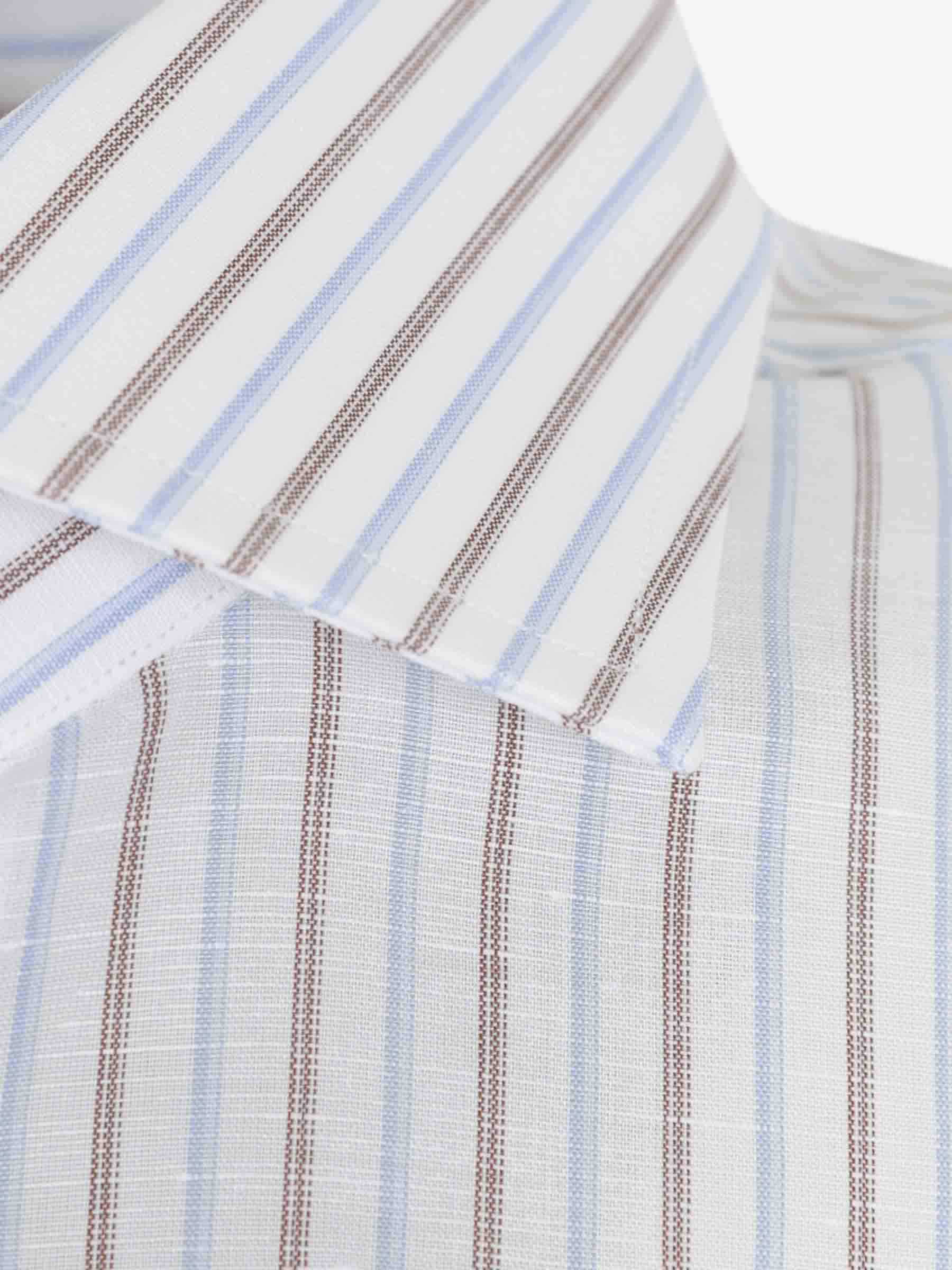 Santa Eulalia Hombre Barcelona Camisa Manga Larga color Marrón sku 402-000037 01 - Foto 3