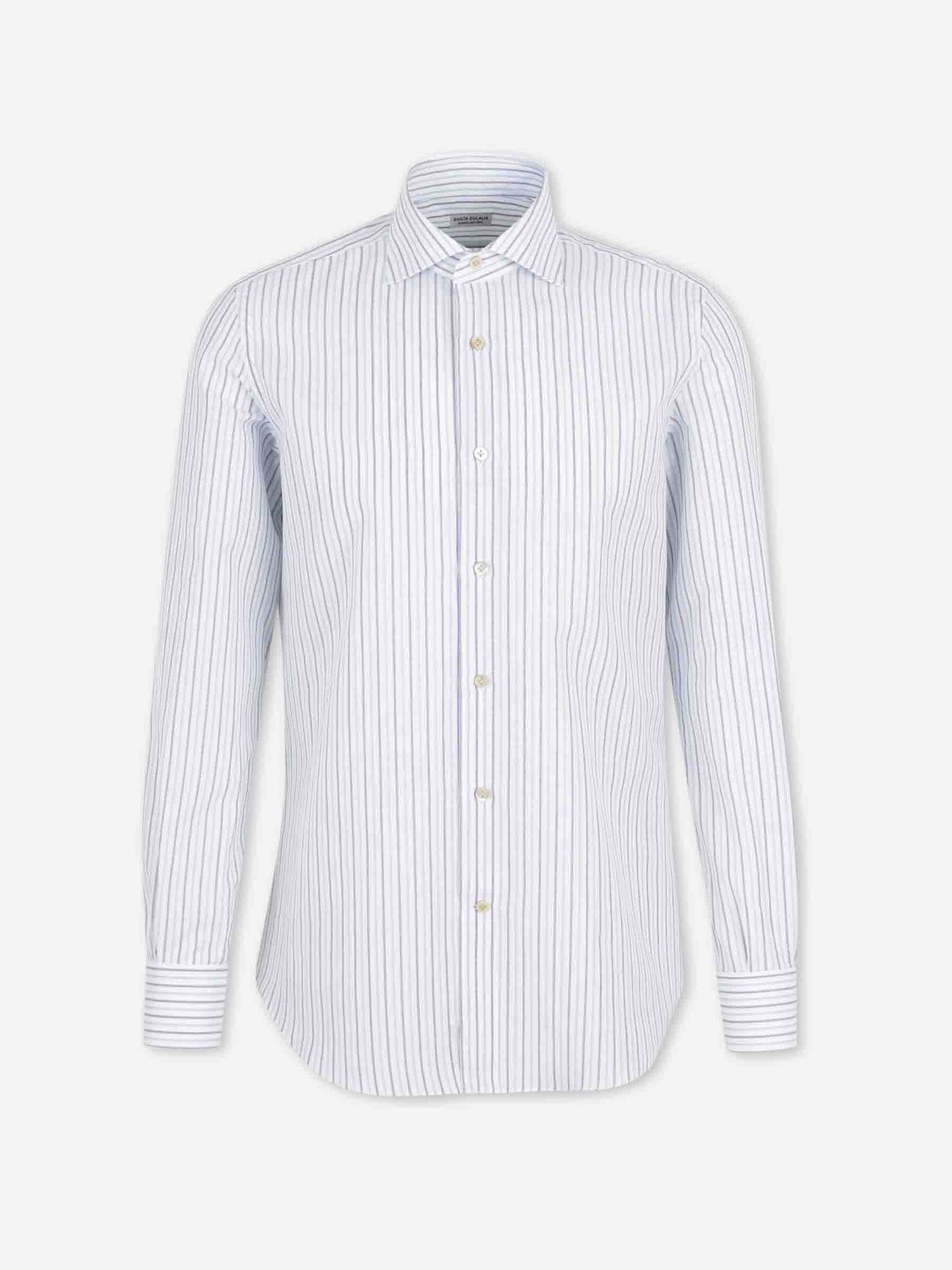 Santa Eulalia Hombre Barcelona Camisa Manga Larga color Azul sku 402-000037 02 - Foto 1