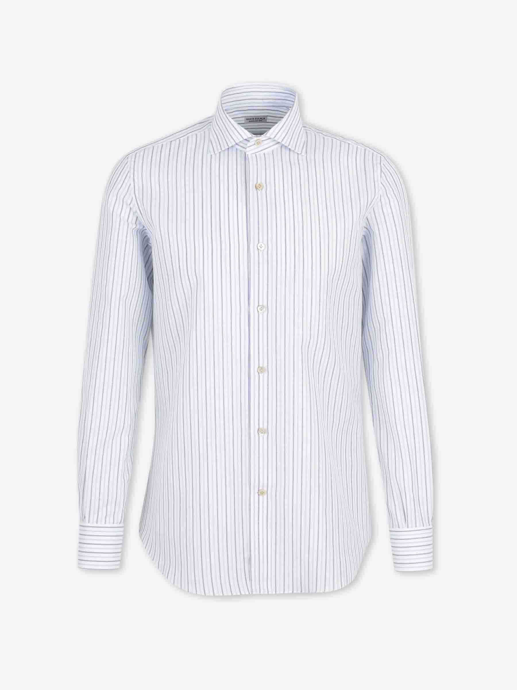 Santa Eulalia Hombre Barcelona Camisa Manga Larga color Azul sku 402-000037 02 - Foto 1
