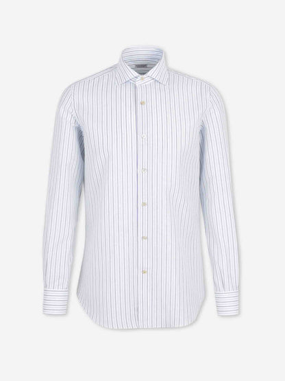 Santa Eulalia Hombre Barcelona Camisa Manga Larga color Azul sku 402-000037 02 - Foto 1