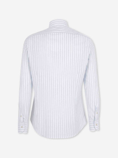 Santa Eulalia Hombre Barcelona Camisa Manga Larga color Azul sku 402-000037 02 - Foto 2