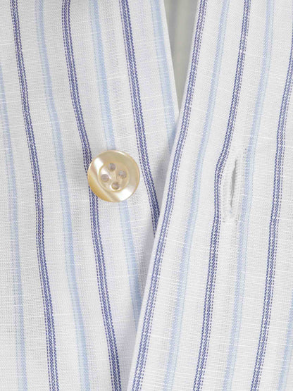 Santa Eulalia Hombre Barcelona Camisa Manga Larga color Azul sku 402-000037 02 - Foto 4
