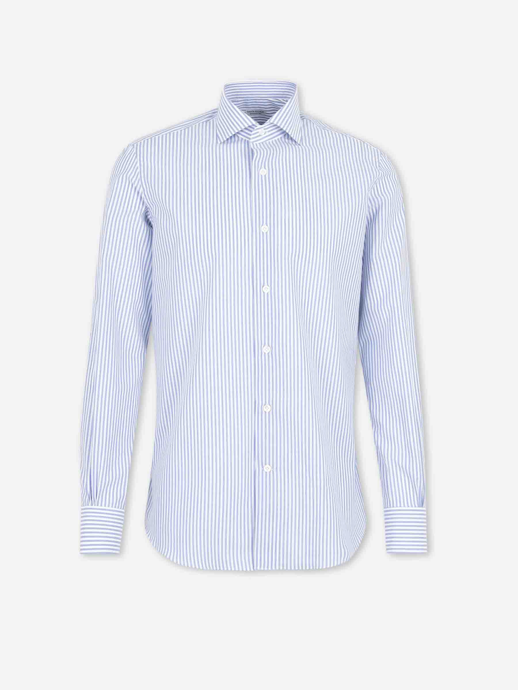 Santa Eulalia Hombre Barcelona Camisa Vestir Listada color Azul sku 402-000039 01 - Foto 1