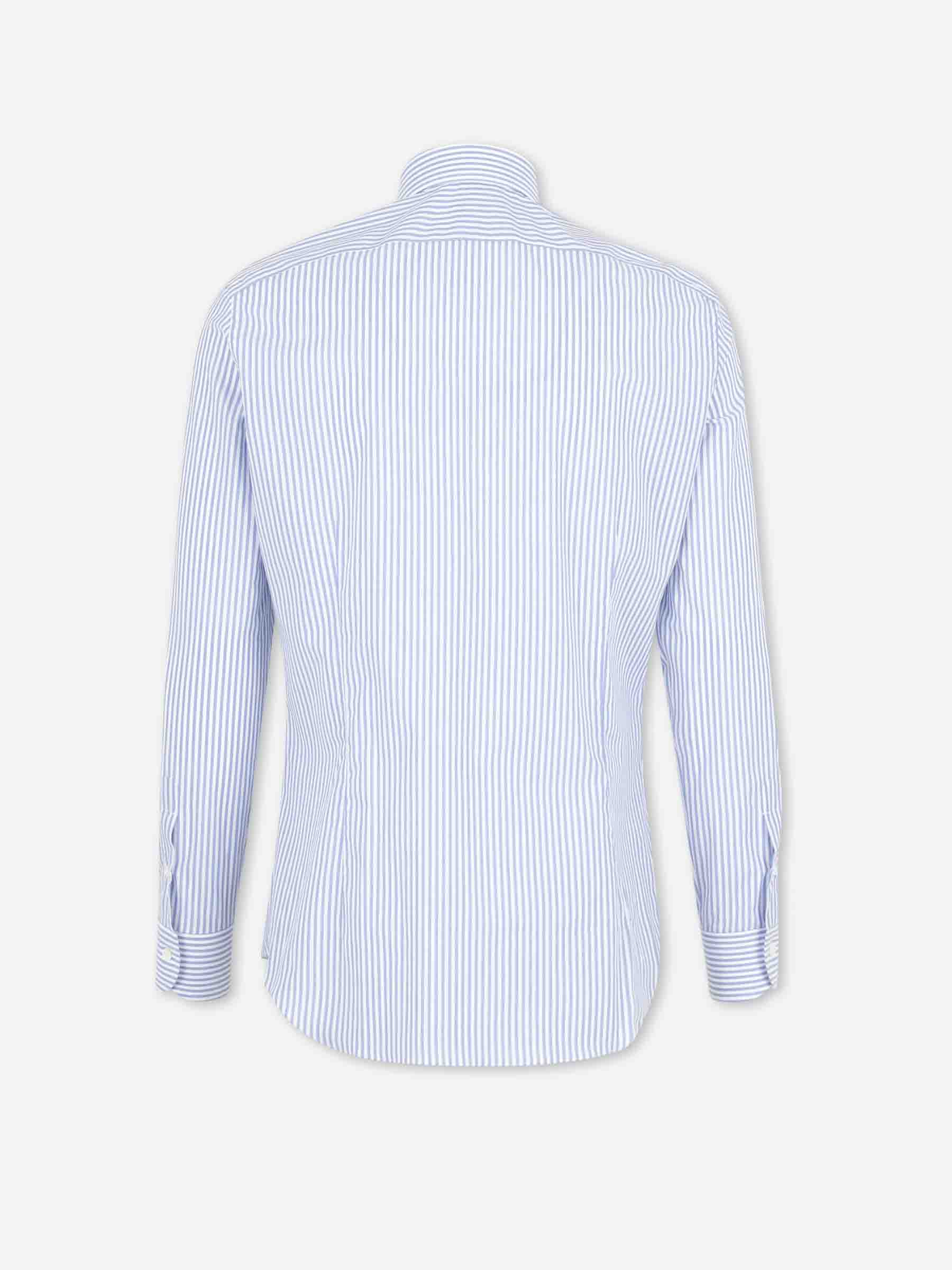Santa Eulalia Hombre Barcelona Camisa Vestir Listada color Azul sku 402-000039 01 - Foto 2