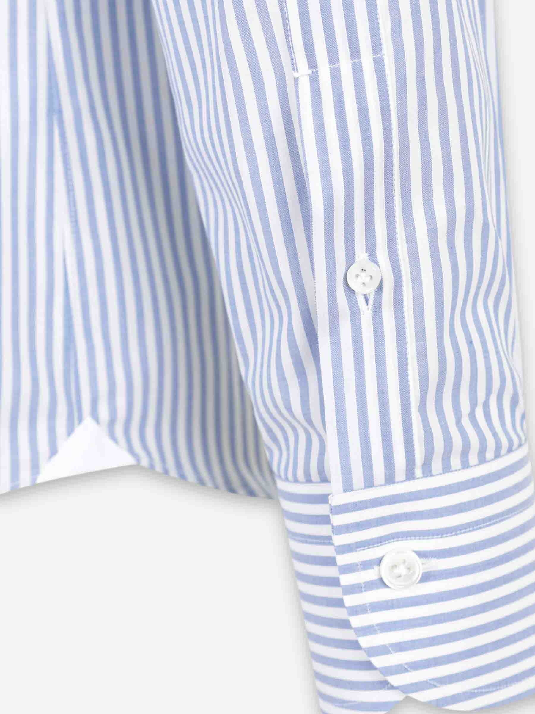 Santa Eulalia Hombre Barcelona Camisa Vestir Listada color Azul sku 402-000039 01 - Foto 4