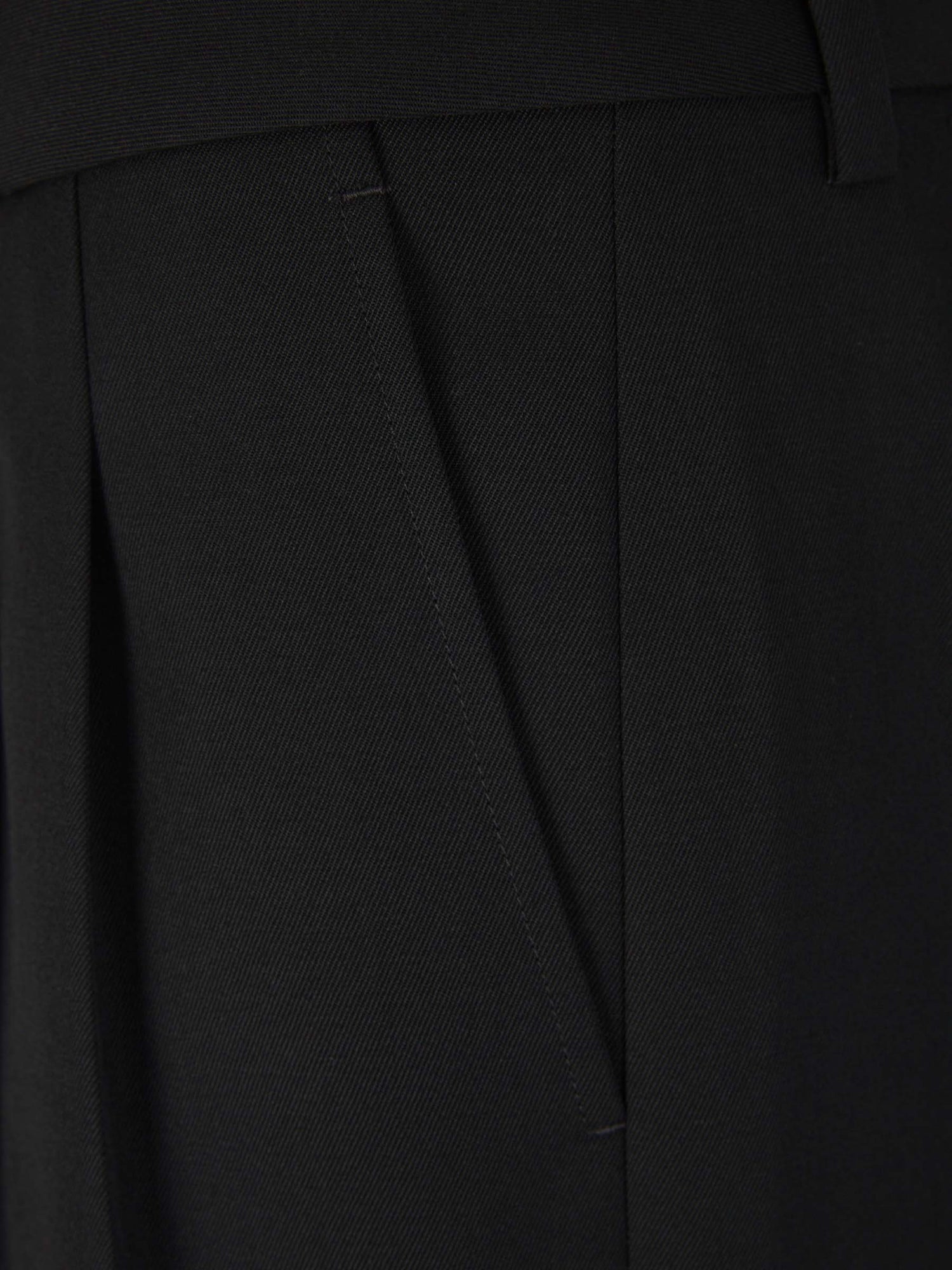 Outlet online Alexander Wang Mujer Pantalones Formales Lana color Negro sku 761-003386 01 - Foto 5