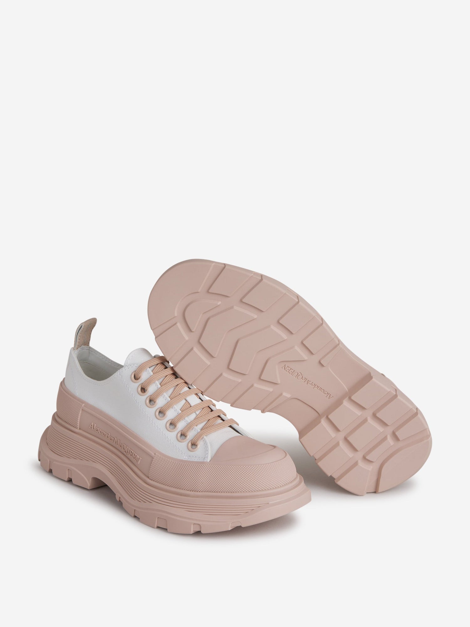 Outlet online McQueen Mujer Sneakers Tread Slick color Nude sku 806-000323 01 - Foto 4