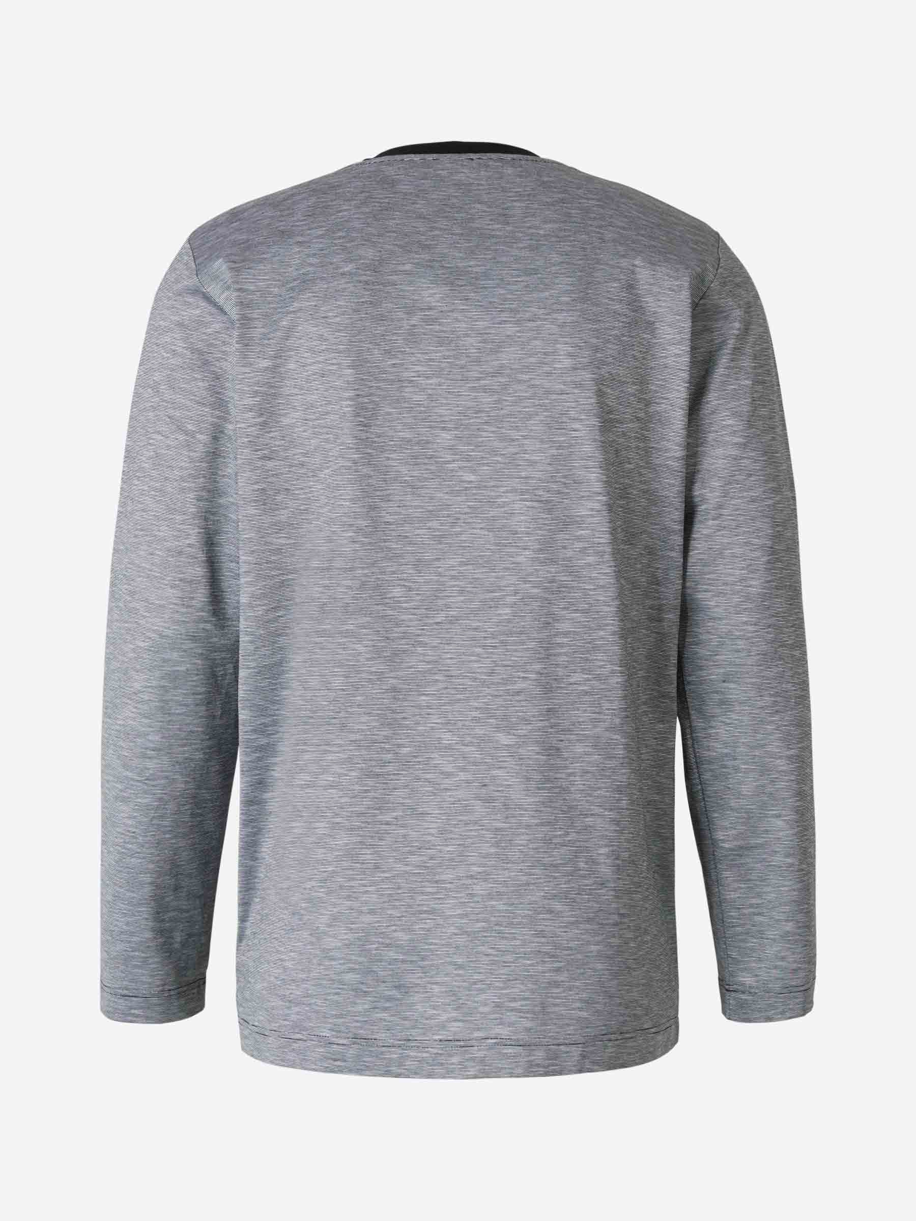 Outlet online Zimmerli Hombre Pijama Bicolor Algodón color Negro sku 411-000183 01 - Foto 2