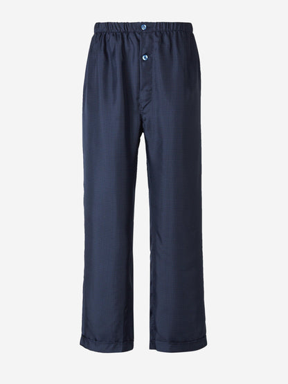 Outlet online Santa Eulalia Hombre Pijama Estamapado Seda color Azul Noche sku 411-000190 01 - Foto 5