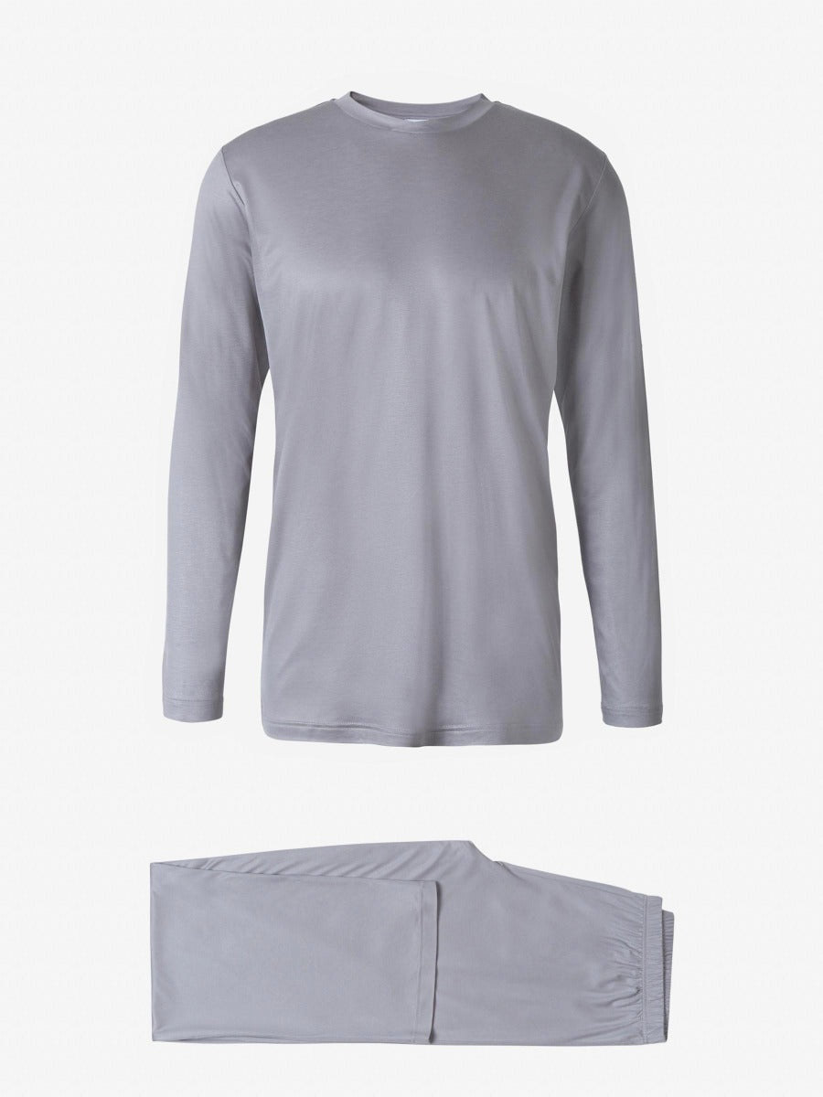 Outlet online Zimmerli Hombre Pijama Liso Manga Larga color Gris Claro sku 411-000191 01 - Foto 7