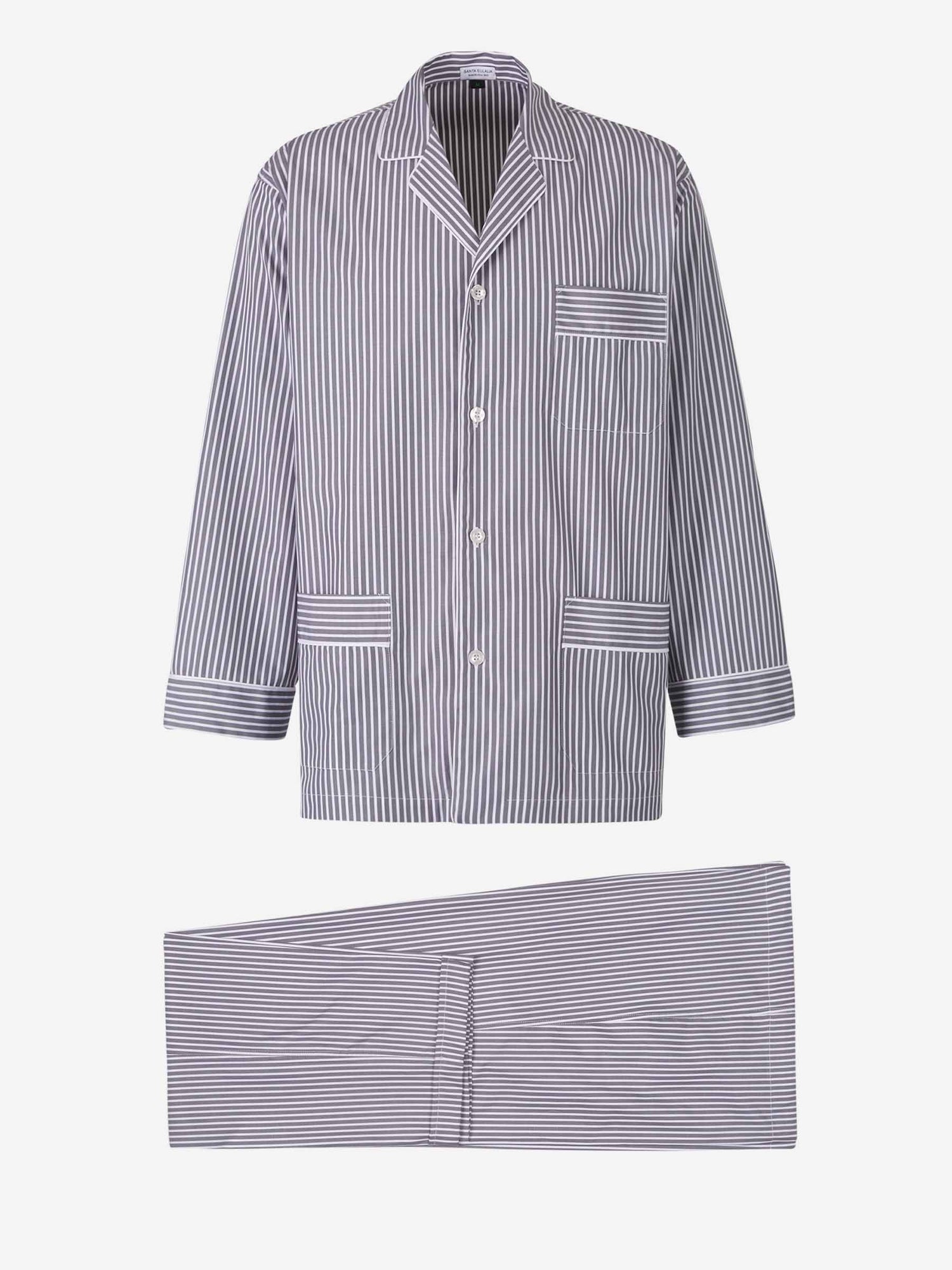 Outlet online Santa Eulalia Hombre Pijama Set Algodón color Gris Carbon sku 411-000195 01 - Foto 1