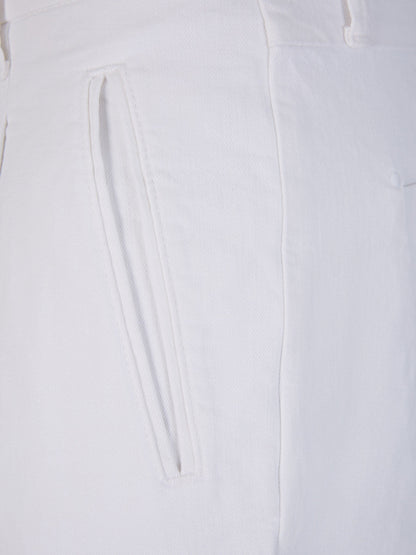 Outlet online Incotex Blue Division Hombre Pantalones Formales Algodón color Blanco sku 522-002630 01 - Foto 3