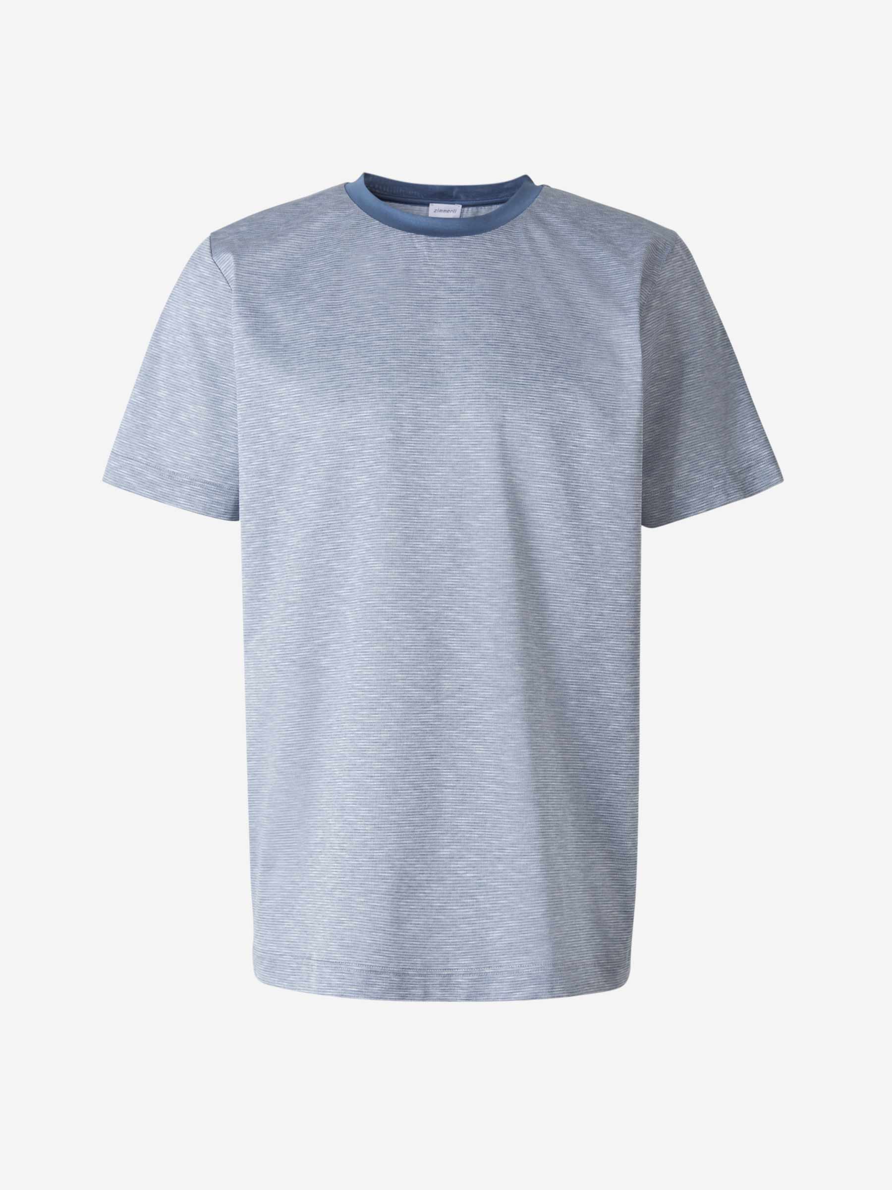 Zimmerli Hombre Barcelona Pijama Rayas Contraste color Azul sku 412-000060 01 - Foto 2