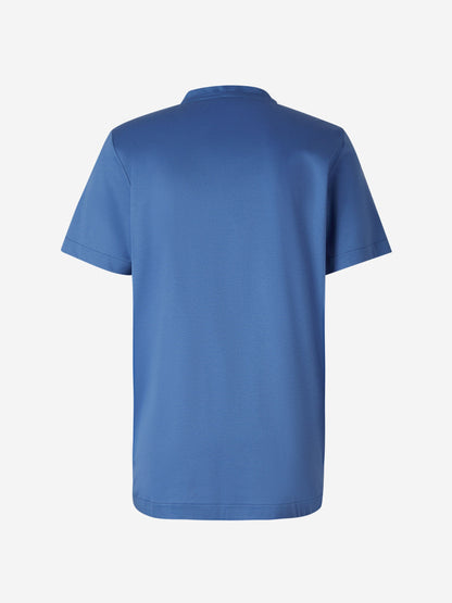 Outlet online Zimmerli Hombre Pijama Corto Algodón color Azul Denim sku 412-000062 01 - Foto 2