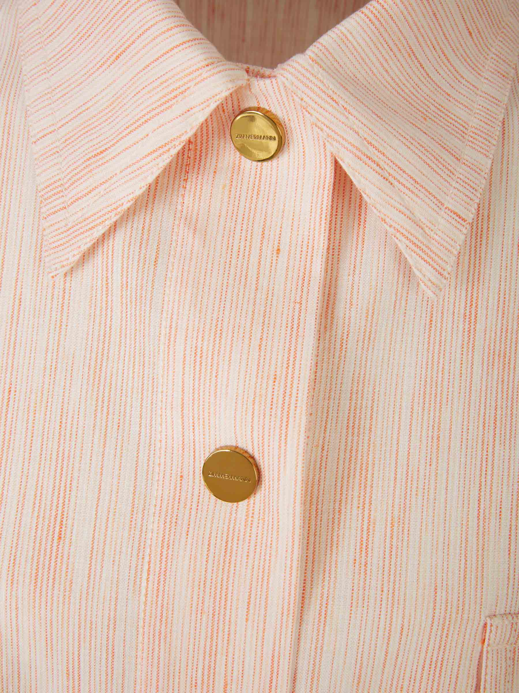 Outlet online Zimmermann Mujer Camisa Tranquility Stripe color Rosa sku 701-002071 00 - Foto 4