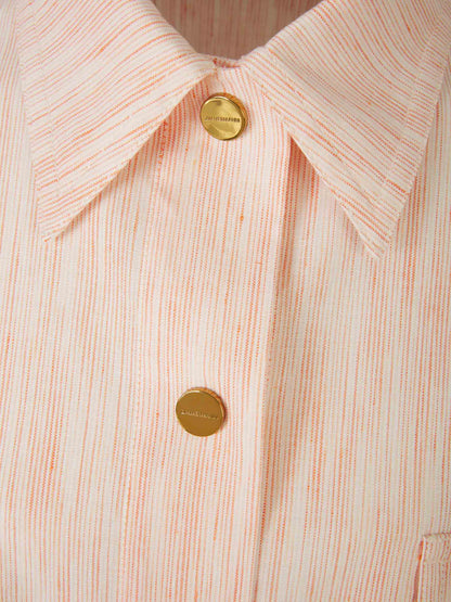 Outlet online Zimmermann Mujer Camisa Tranquility Stripe color Rosa sku 701-002071 00 - Foto 4