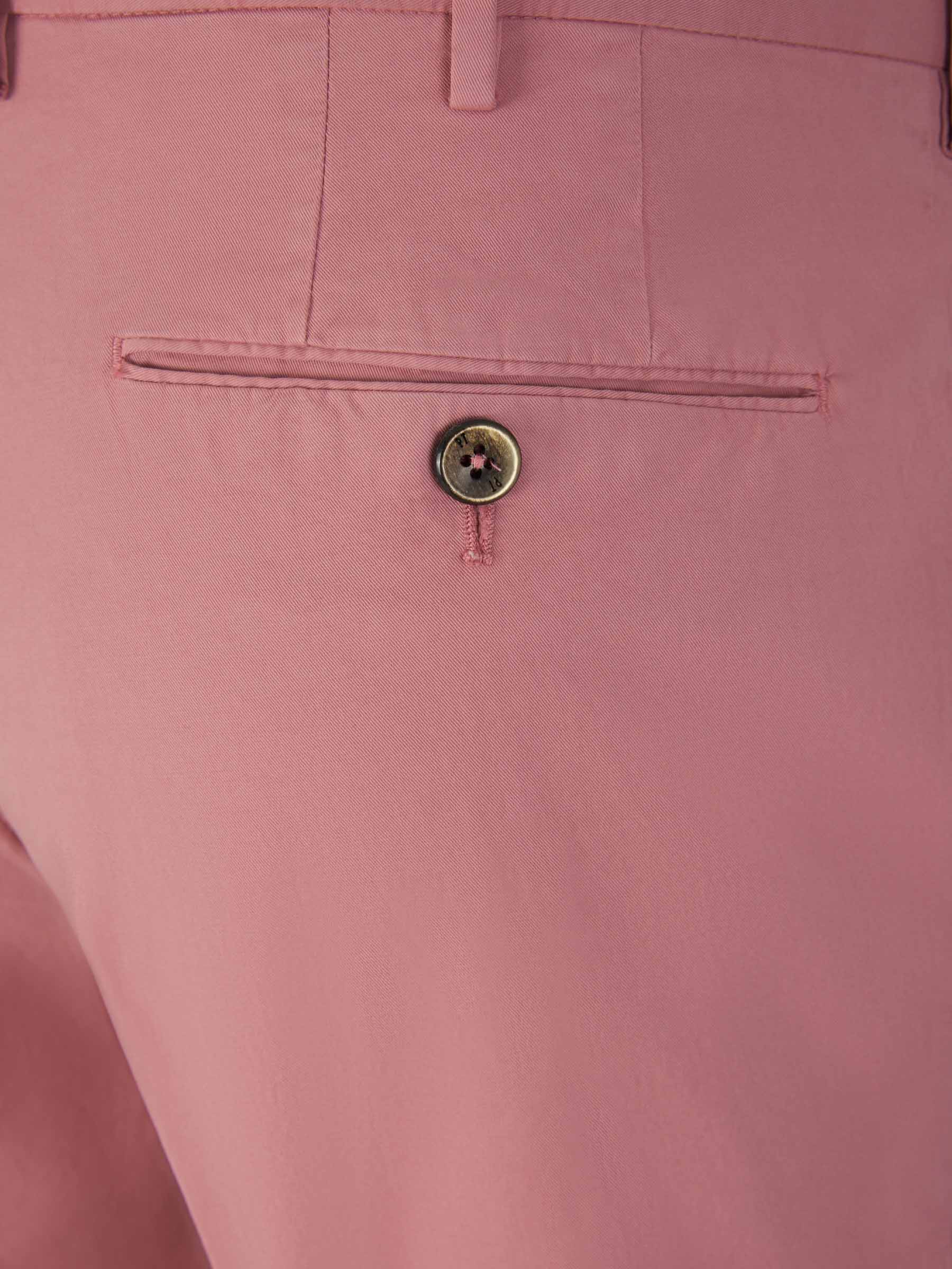 Outlet online PT Torino Hombre Pantalones Slim Fit Stretch color Rosa sku 521-002745 11 - Foto 4