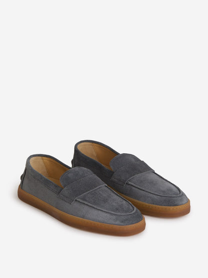 Outlet online Henderson Baracco Hombre Mocasines SIFNOS.S.46 color Azul Cobalto sku 611-004391 03 - Foto 2