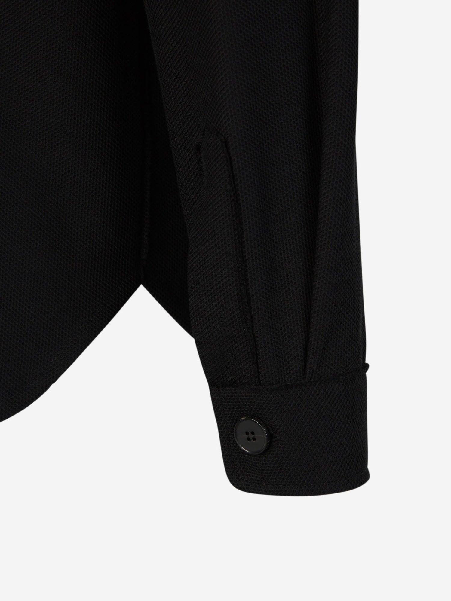 Outlet online Harris Wharf Hombre Sobrecamisa Algodón Bolsillos color Negro sku 512-002160 02 - Foto 6