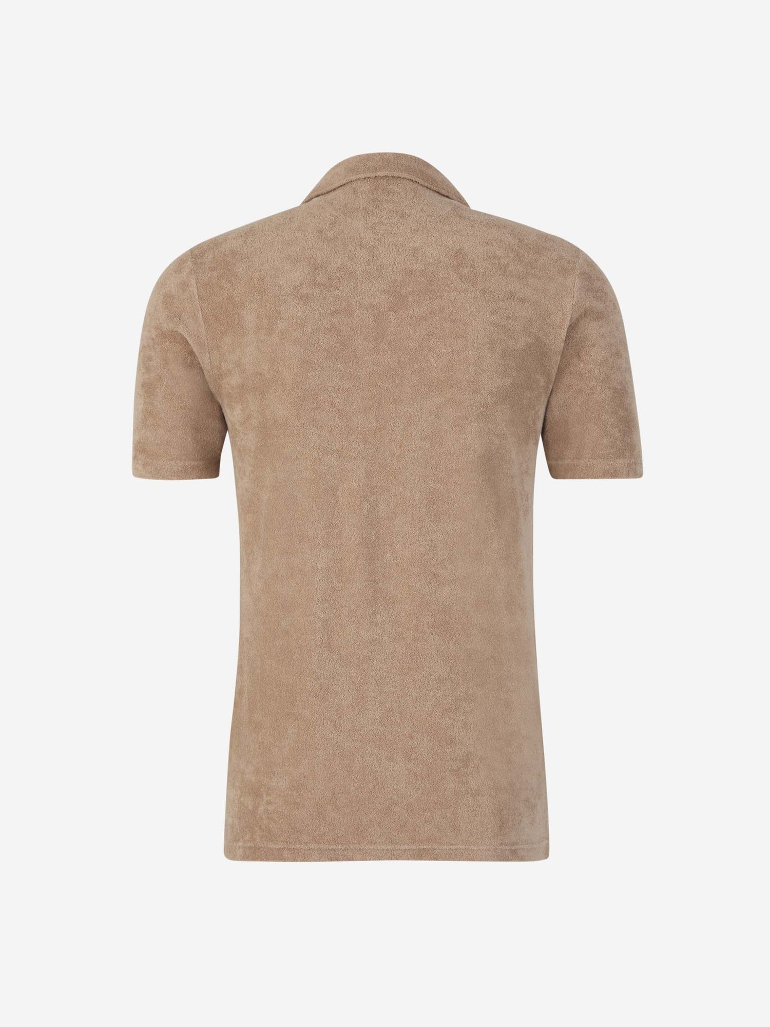 Outlet online Gran Sasso Hombre Polo Toalla Algodón color Beis sku 552-001488 02 - Foto 2