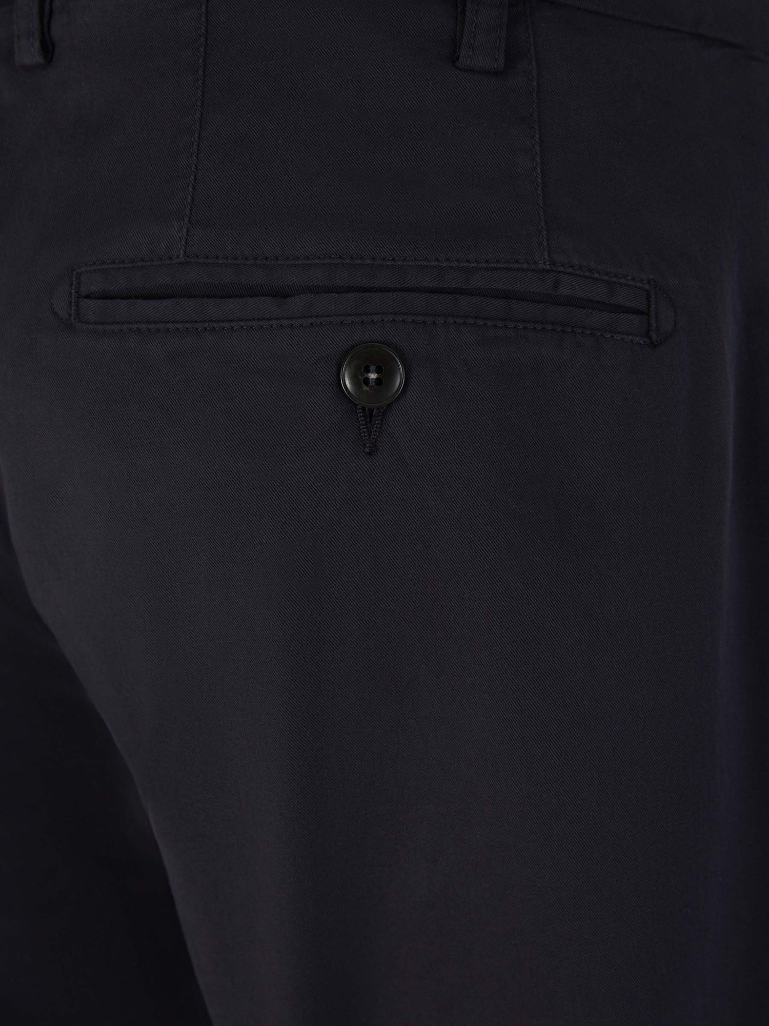 Outlet online Canali Hombre Pantalones Chinos Algodón color Azul Noche sku 521-003017 05 - Foto 4