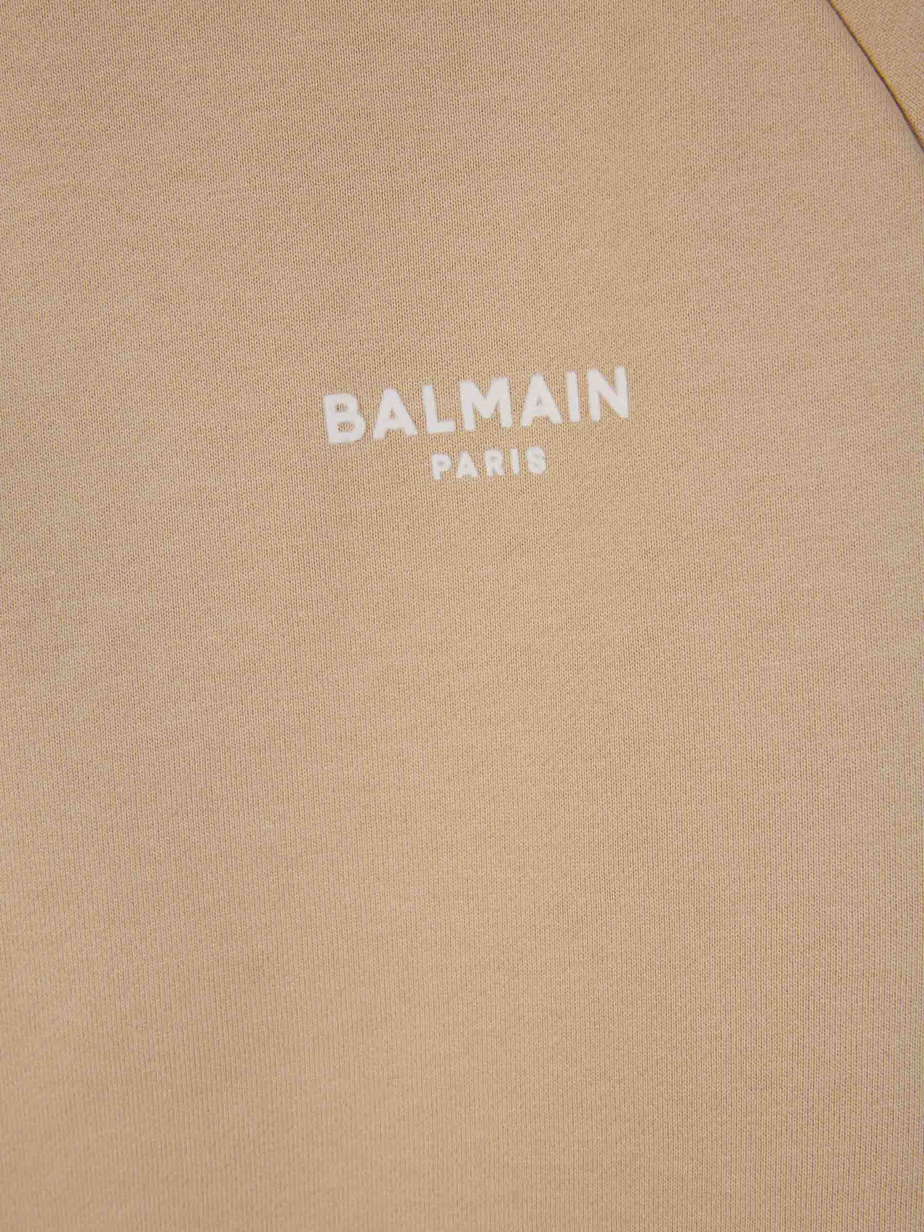 Outlet online Balmain Hombre Sudadera Crewneck Algodón color Beis sku 545-001480 01 - Foto 4