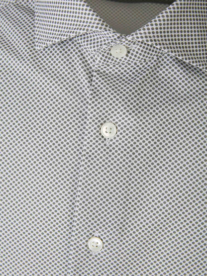 Outlet online Traiano Milano Hombre Camisa Motivo Lunares color Verde Menta sku 531-006237 02 - Foto 3